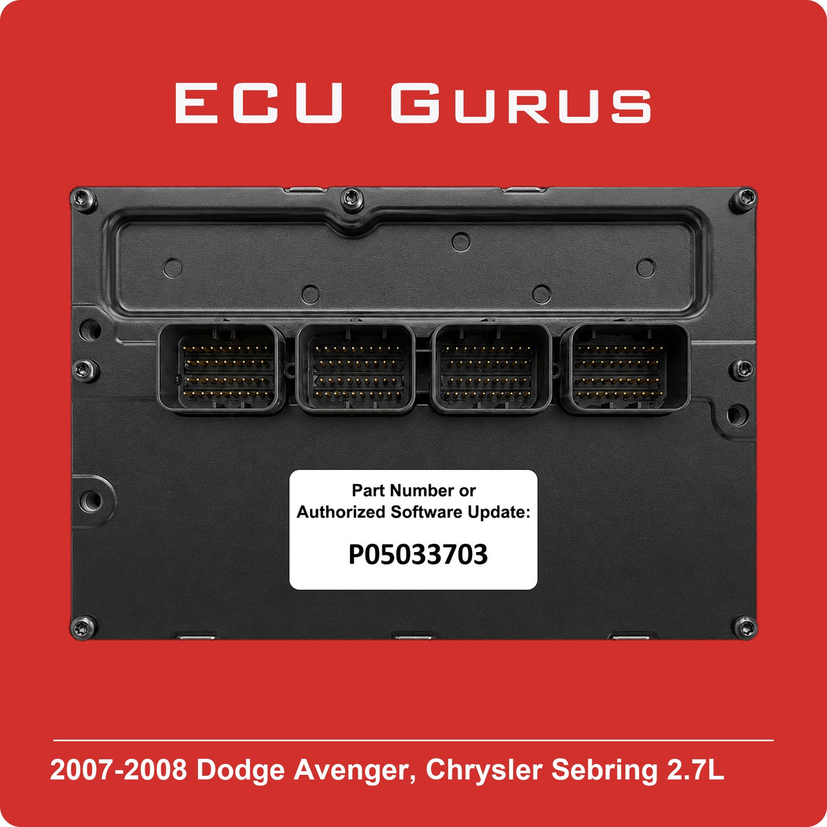 2007-2008 Chrysler Sebring 2.7L Engine Computer