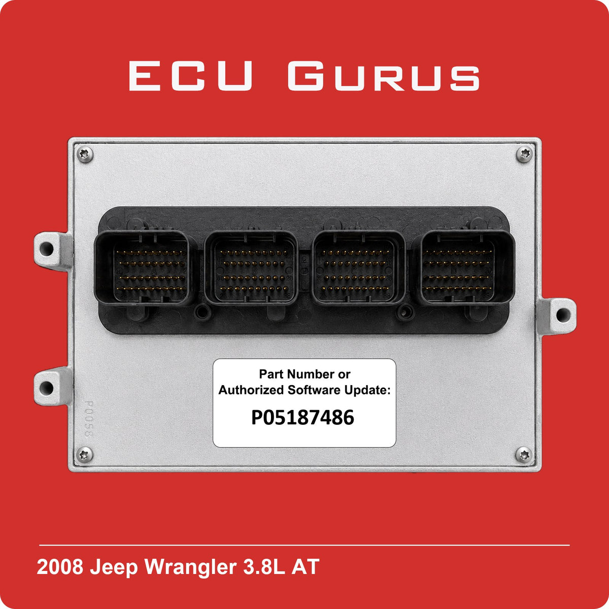 2008 Jeep Wrangler 3.8L Engine Computer