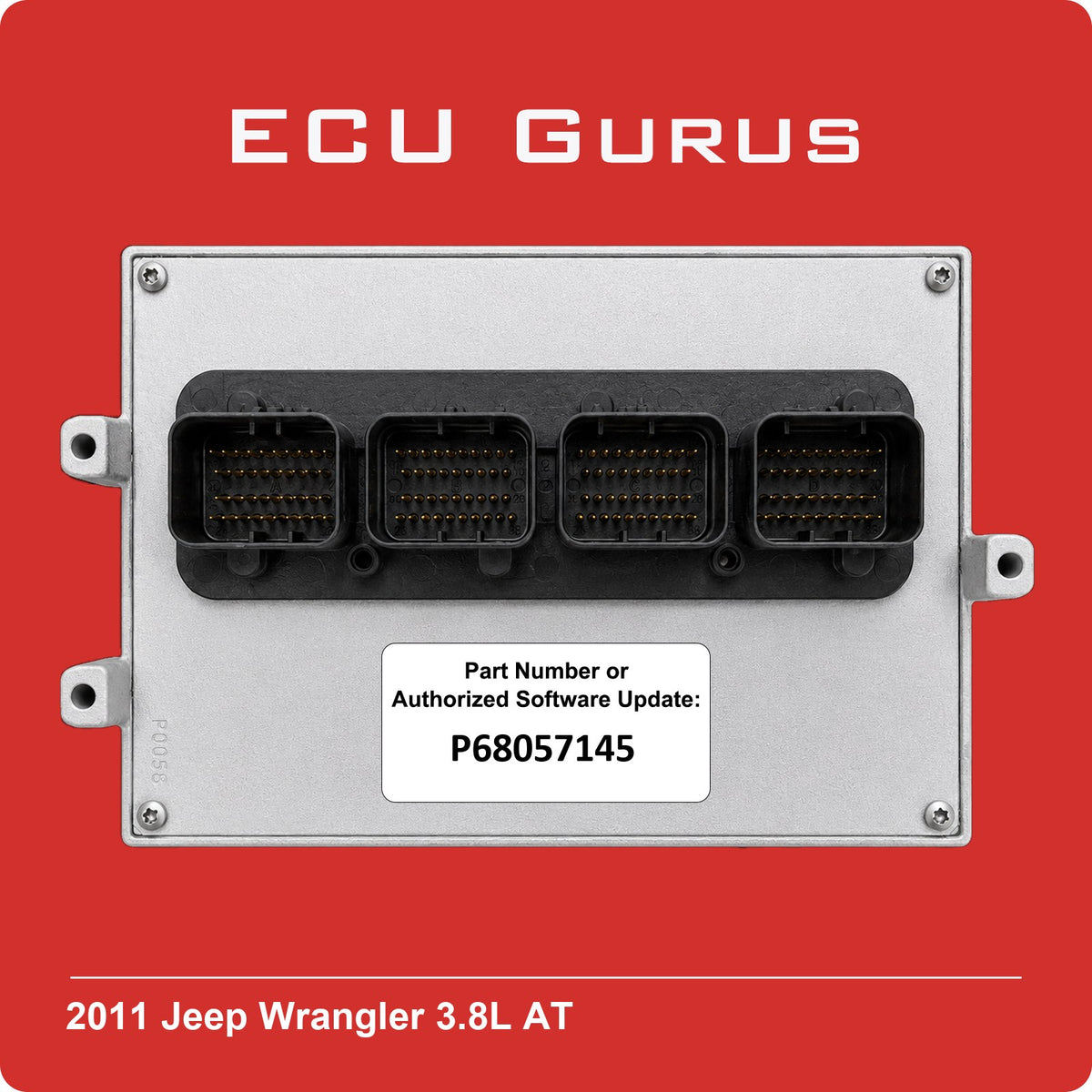 2011 Jeep Wrangler 3.8L Engine Computer
