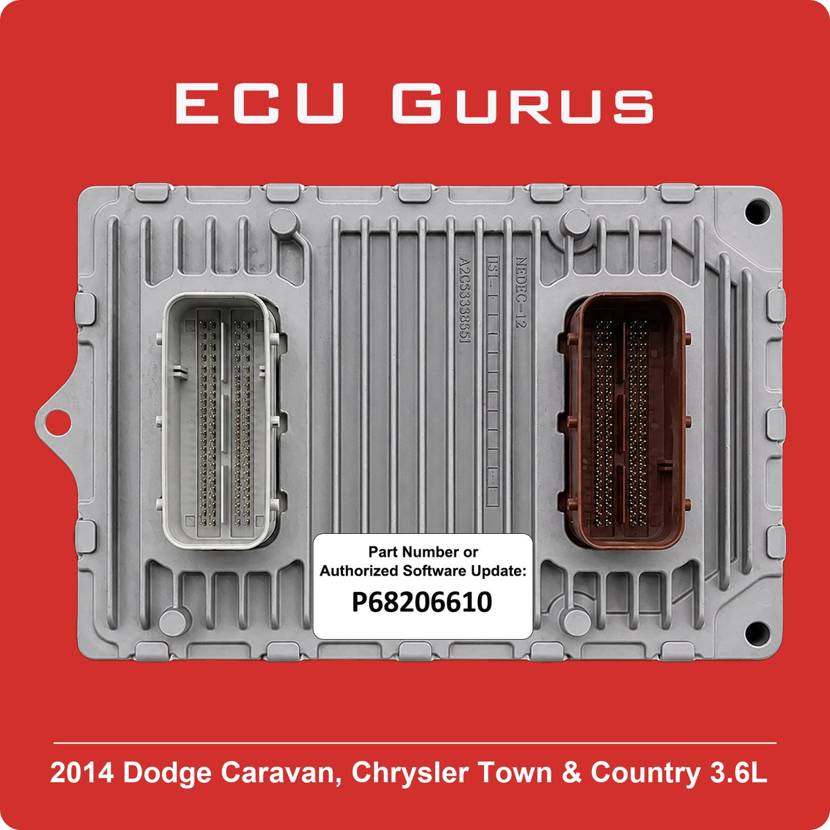 2014 Dodge Caravan 3.6L Engine Computer