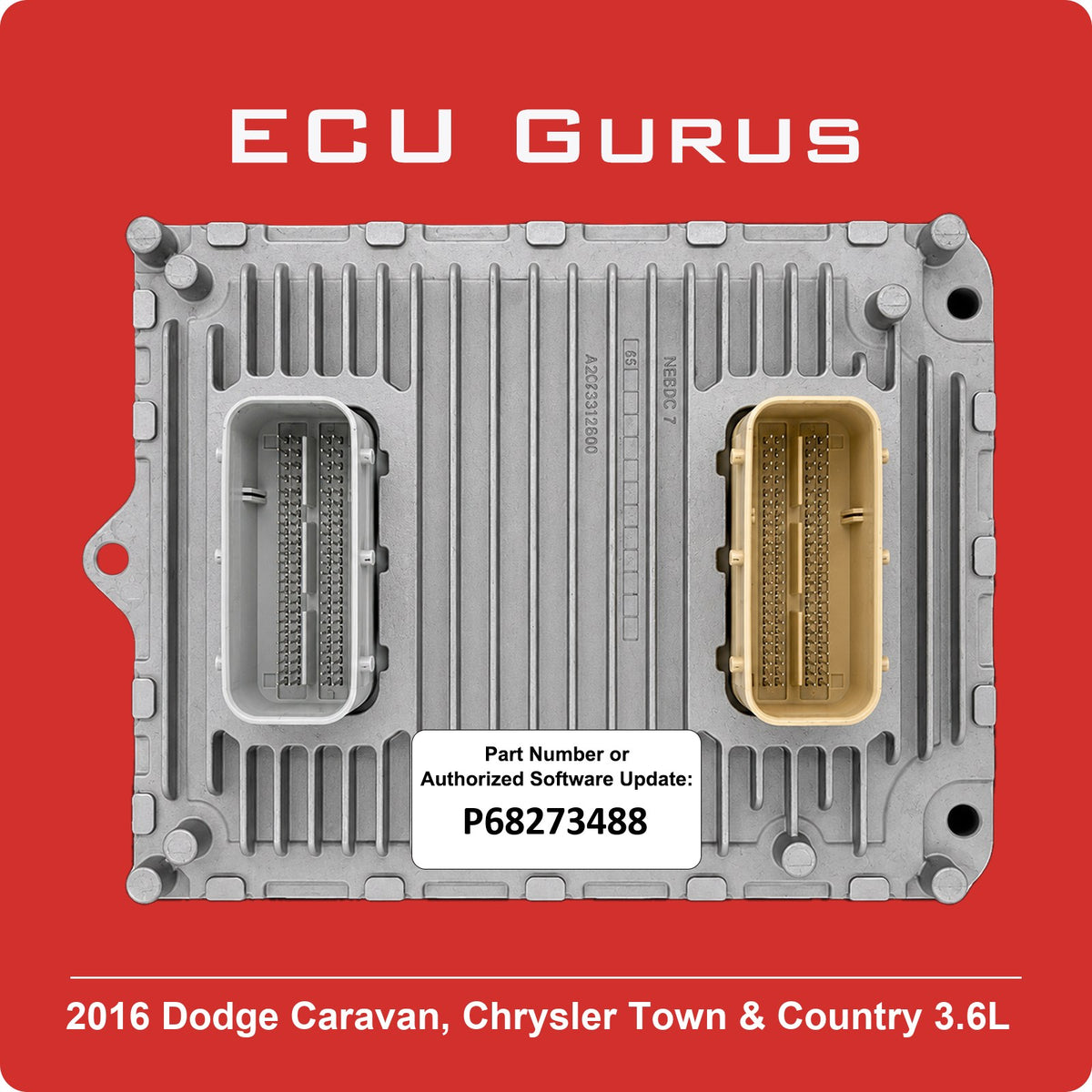 2016 Dodge Caravan 3.6L Engine Computer