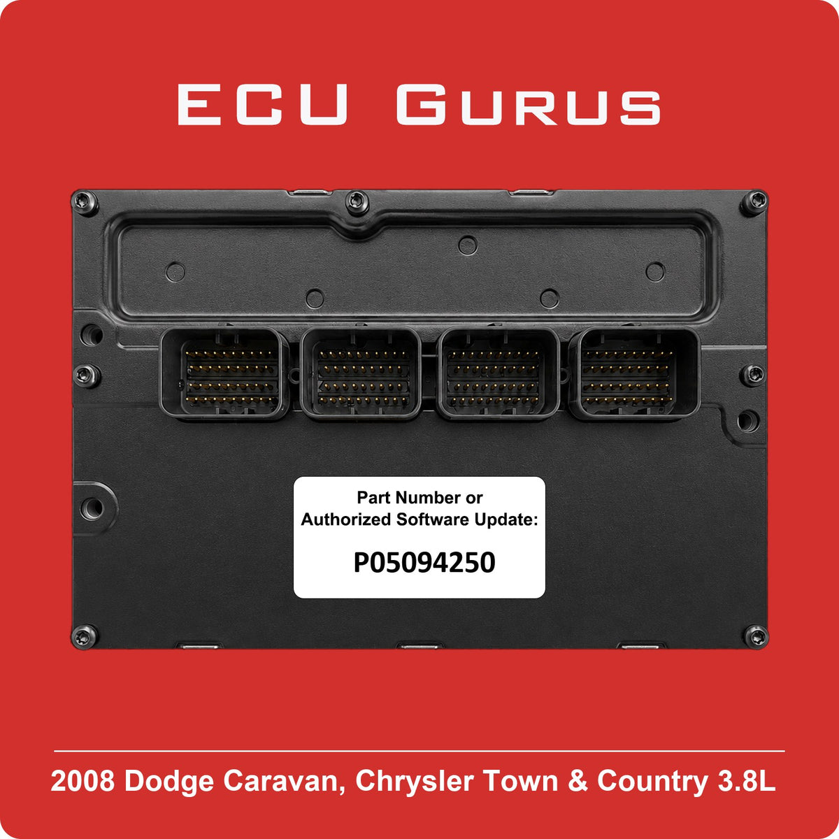 2008 Dodge Caravan 3.8L Engine Computer