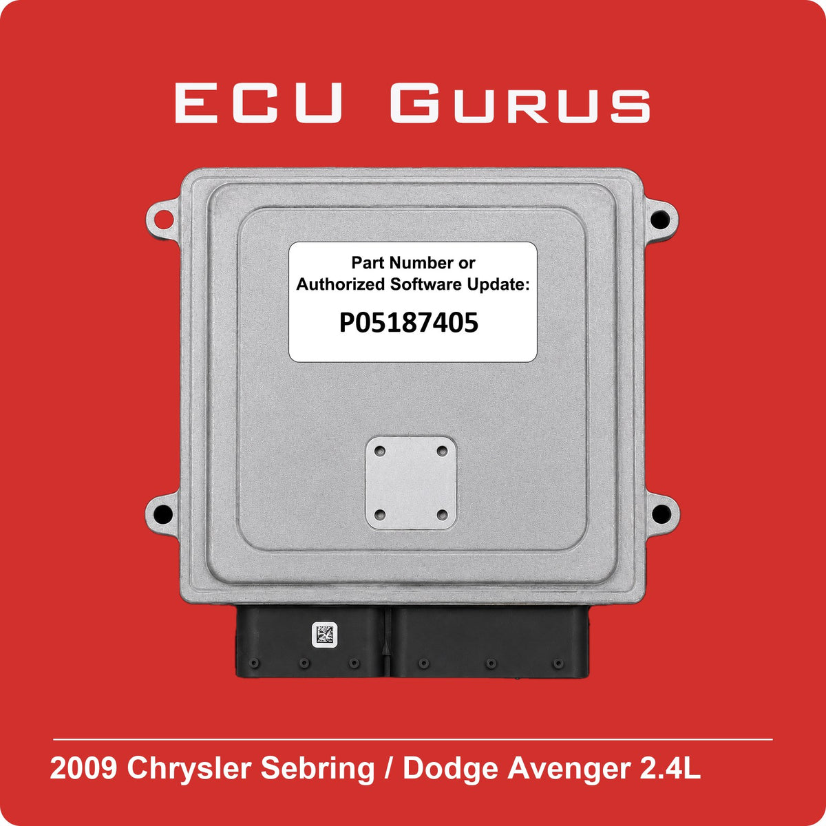 2009 Chrysler Sebring / Dodge Avenger 2.4L Engine Computer