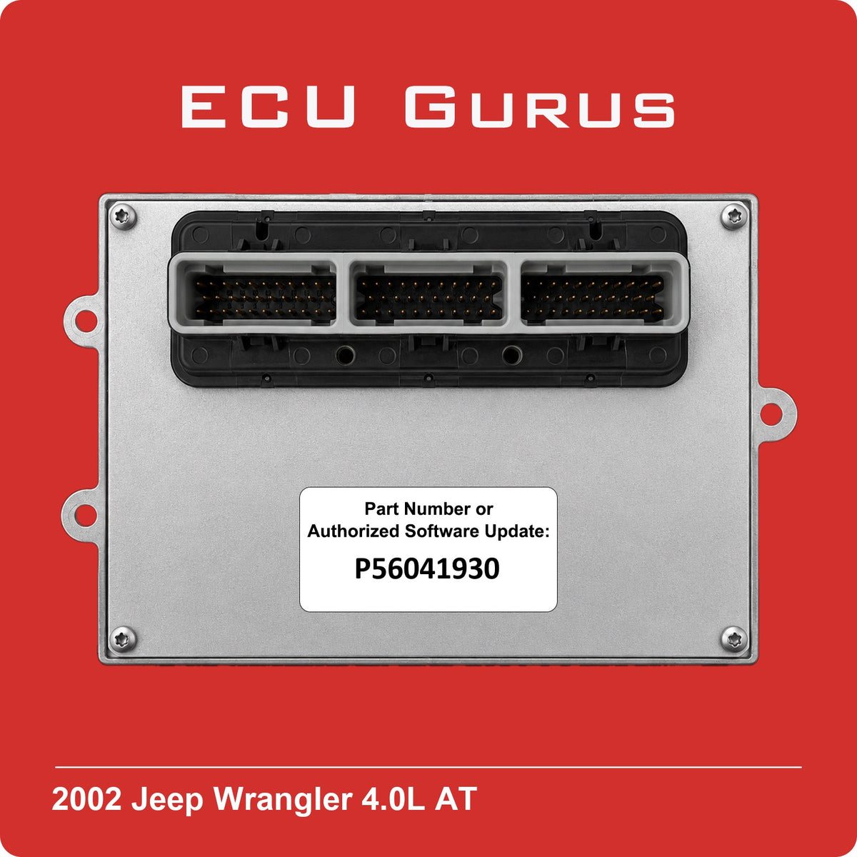 2002 Jeep Wrangler 4.0L Engine Computer