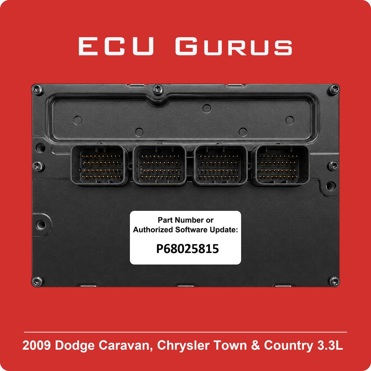 2009 Dodge Caravan 3.3L Engine Computer
