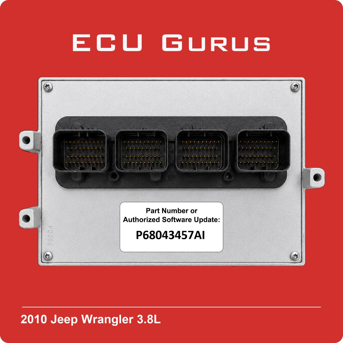 2010 Jeep Wrangler 3.8L Engine Computer