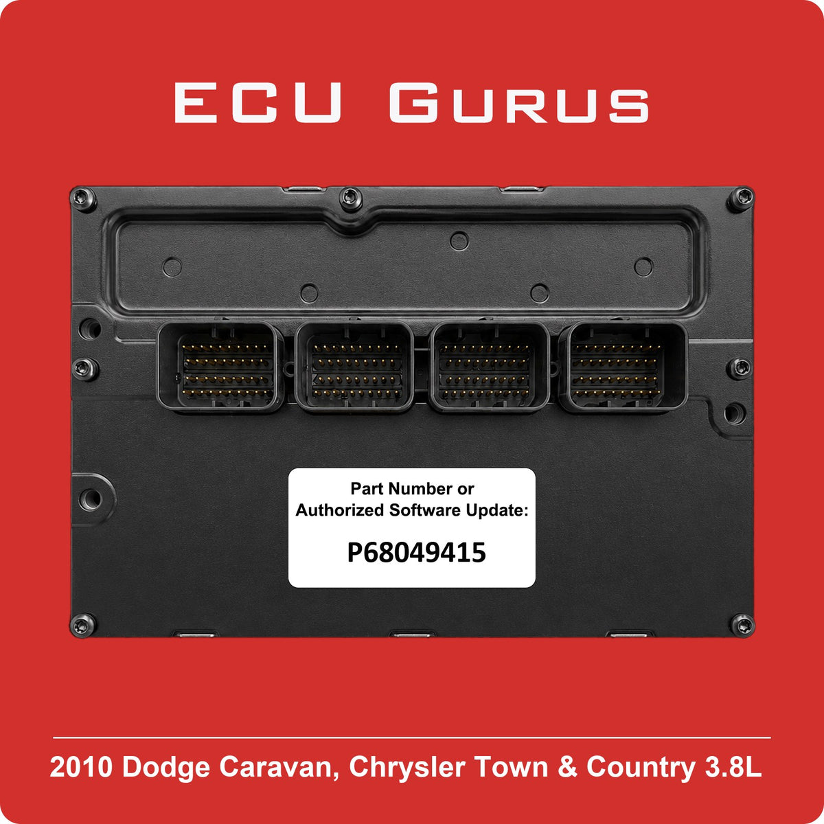 2010 Dodge Caravan 3.8L Engine Computer