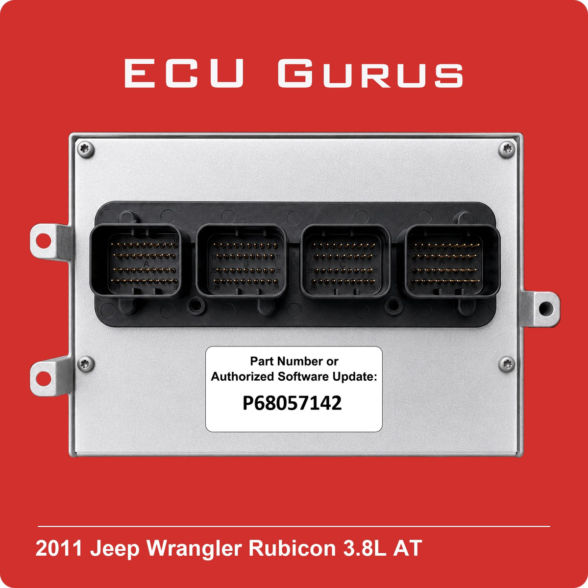 2011 Jeep Wrangler 3.8L Engine Computer