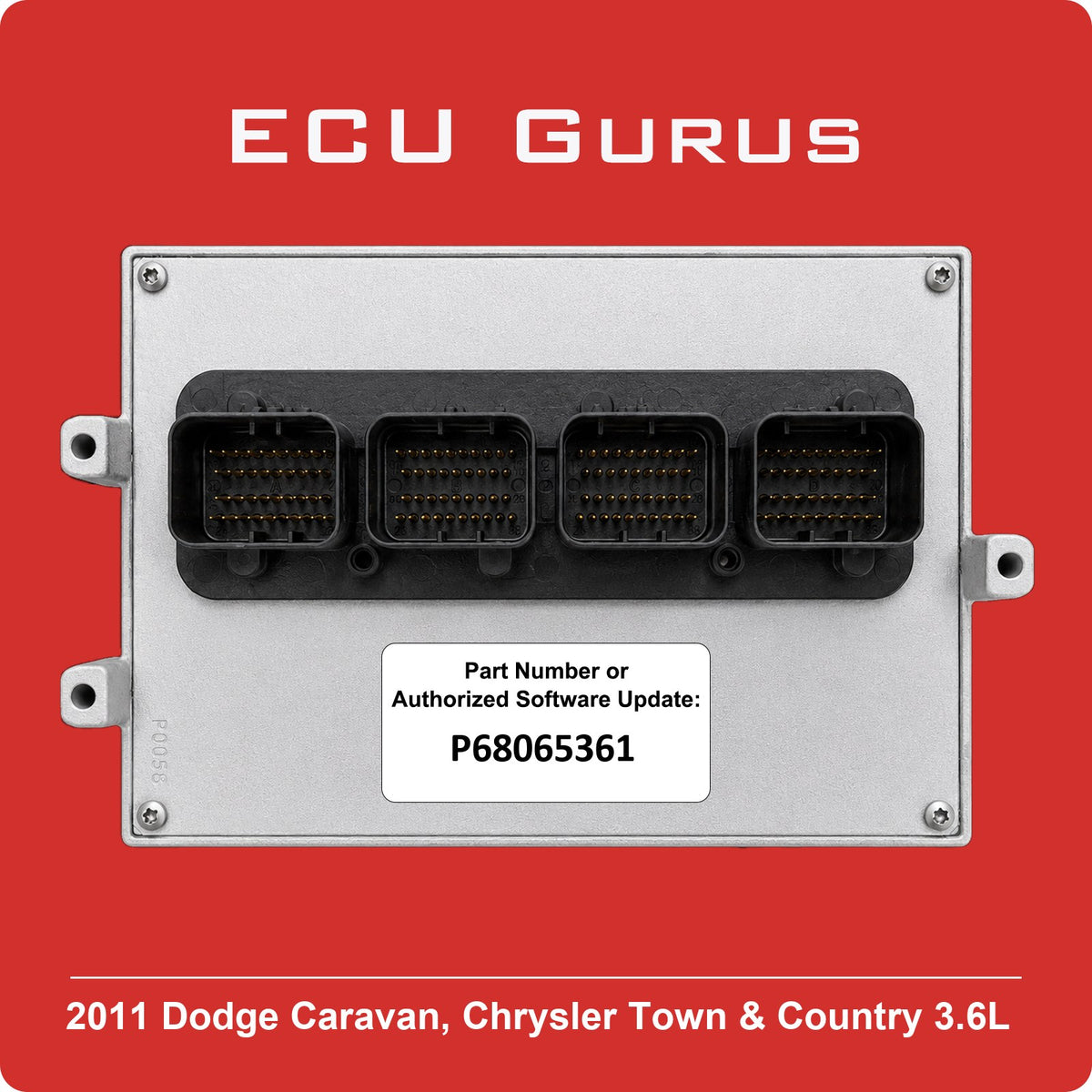 2011 Dodge Caravan 3.6L Engine Computer