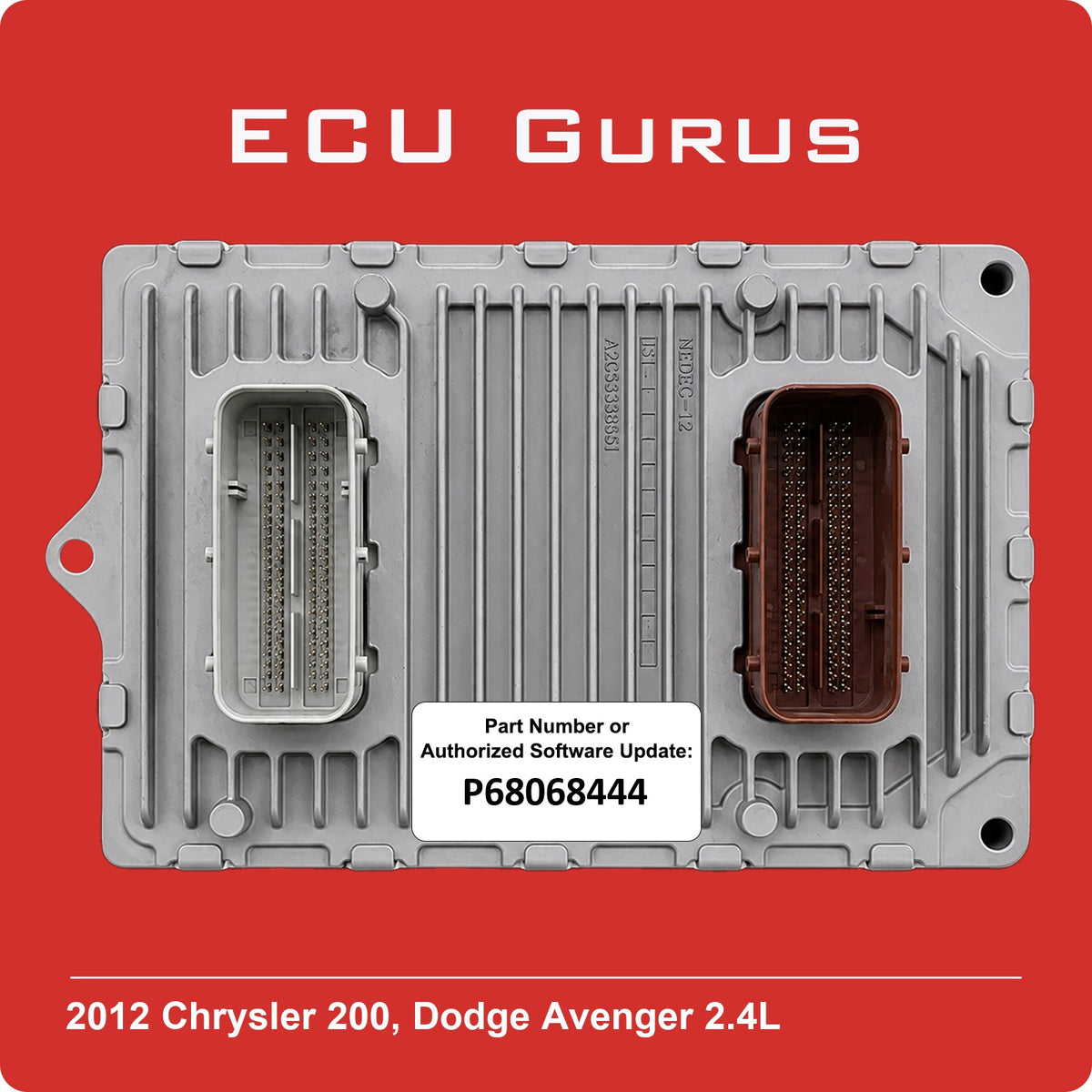 2012 Chrysler Sebring 2.4L Engine Computer